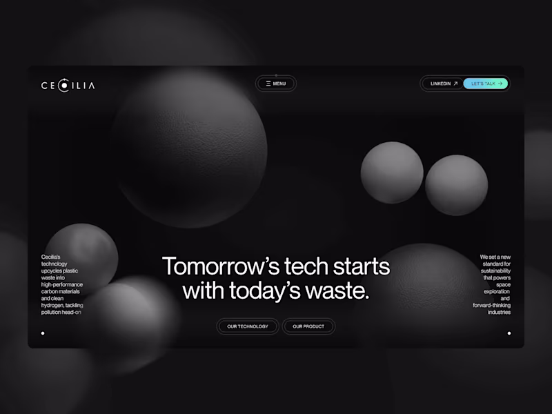 Cover image for Cecilia Energy - Webflow Build