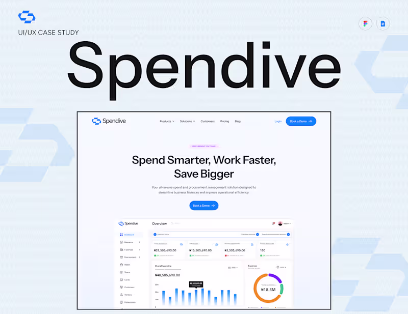 Cover image for Spendive | Spend & Procurement Management Case Study