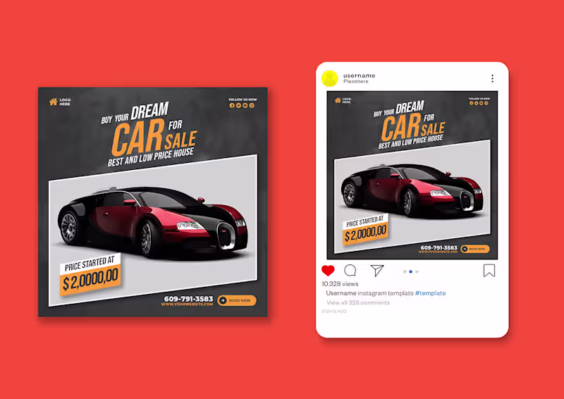 Cover image for Instagram Post Design/ Social media post on Behance