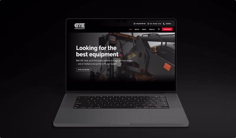 Cover image for Construction Company Website