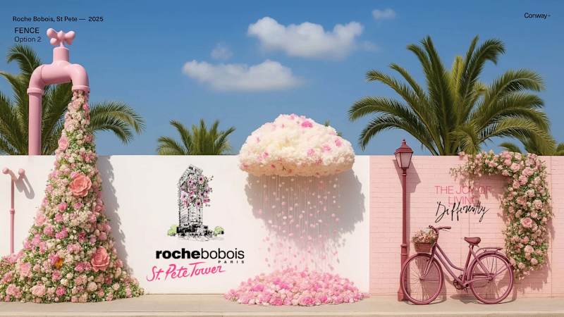 Cover image for Roche Bobois St. Pete Branding & Collateral Design