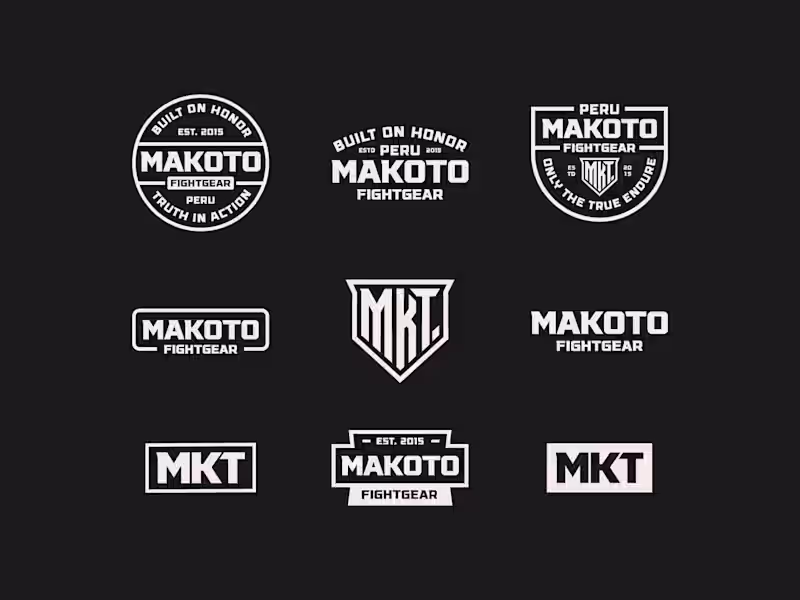 Cover image for Brand Identity Development for Makoto Fightgear