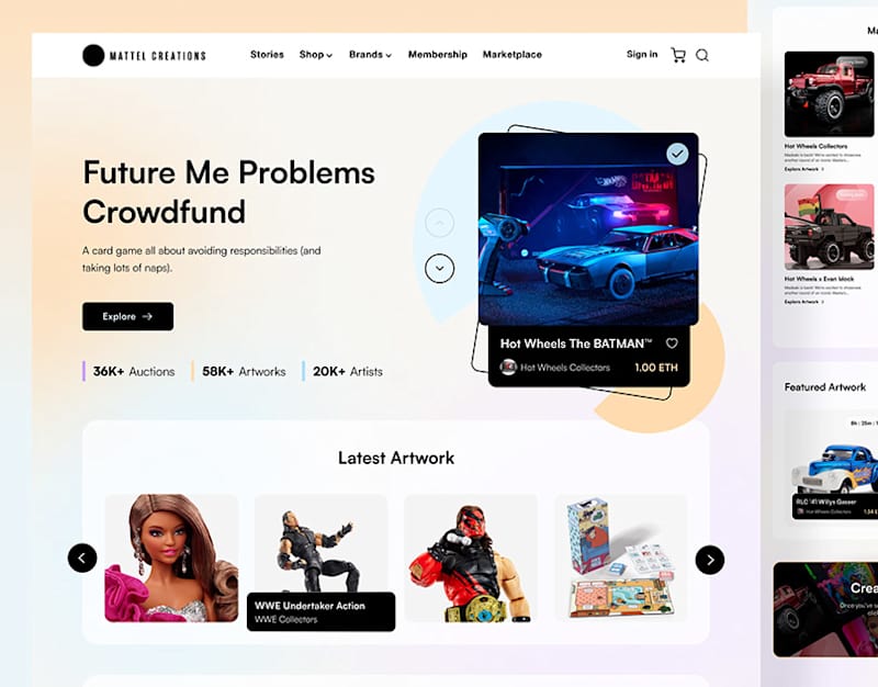 Cover image for Mattal Creations on Behance