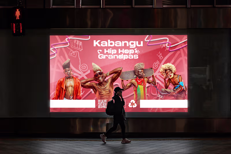 Cover image for Hip Hop Grandpas (Kabangu) on Behance