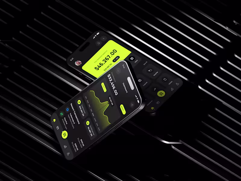 Cover image for Fintech and Crypto wallet Mobile