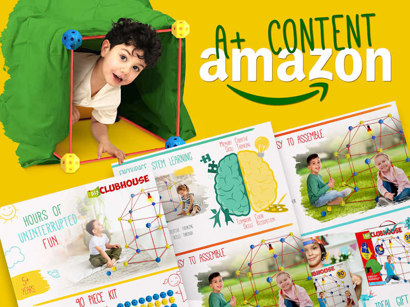 Cover image for Amazon A+ Content / EBC | Building Kit Toy