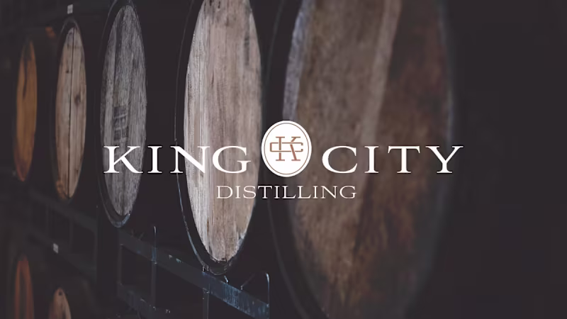 Cover image for King City Distilling Logo