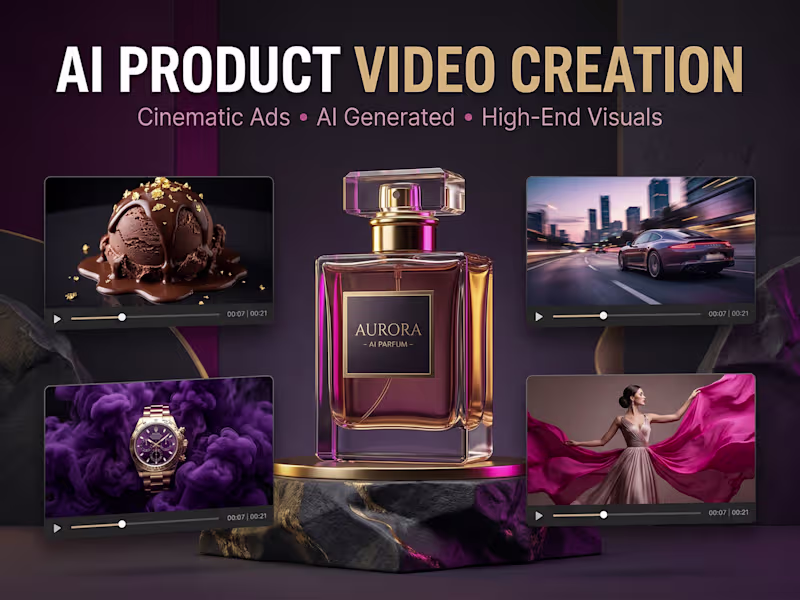 Cover image for Cinematic AI-Powered Product Ads & Promos