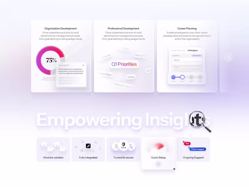 Cover image for Linero AI -  Webflow Website