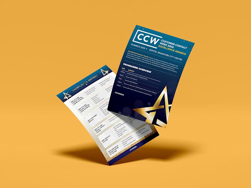 Cover image for CCW Excellence Awards Flyer