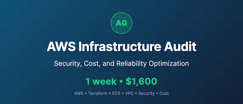 Cover image for AWS Cloud Infrastructure Audit and Optimization