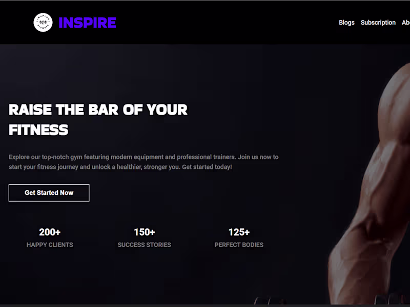 Cover image for Inspire - Fitness coaching