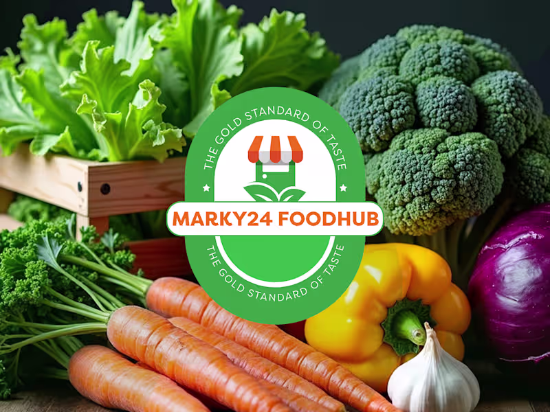 Cover image for Transformative Branding for Marky24 Foodhub: Cultural & Modern