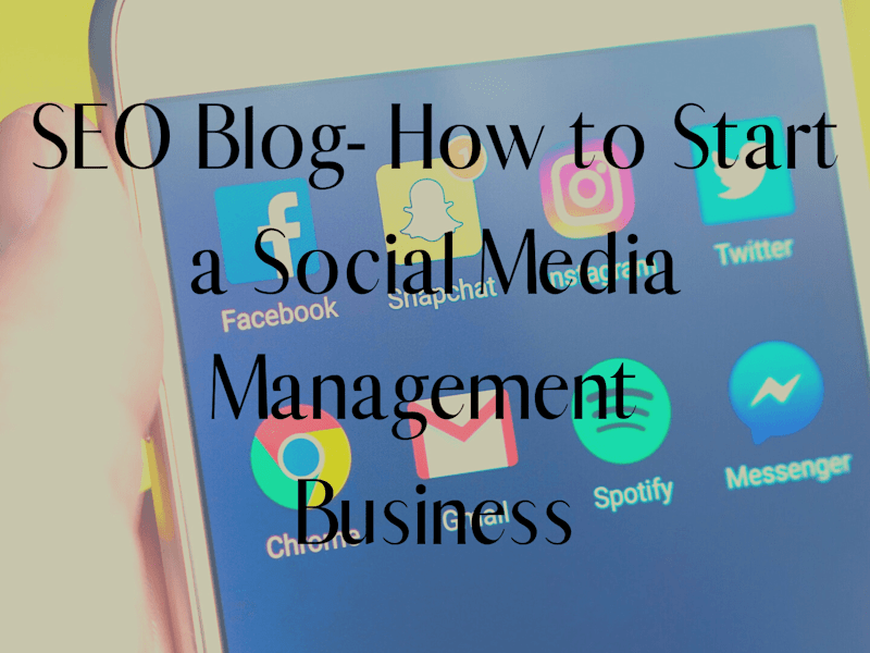 Cover image for SEO Blog: How to Start a Social Media Management Business
