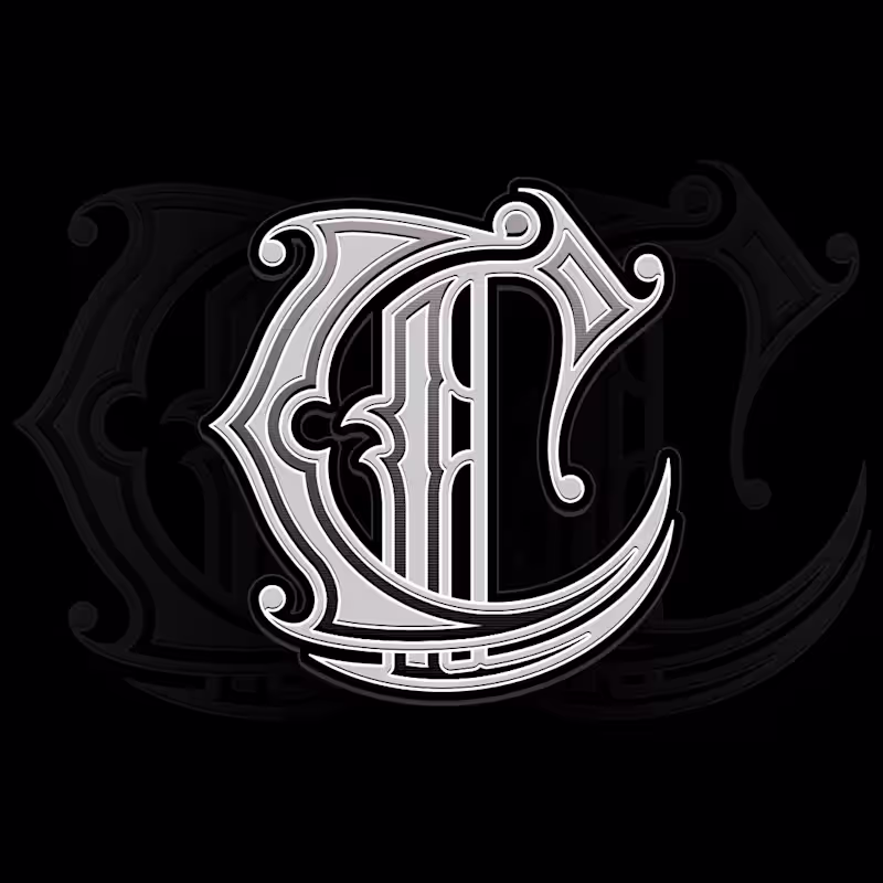 Cover image for Luxury Vintage Victorian Logo of Letter C :: Behance