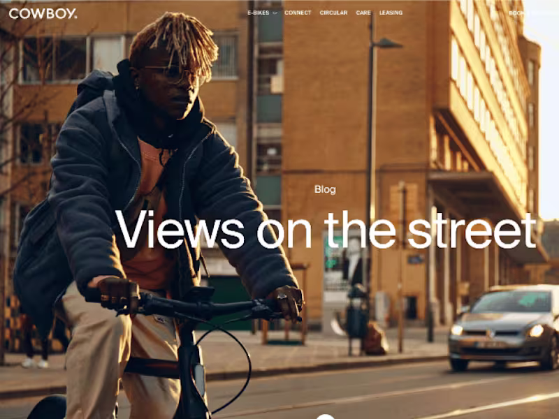 Cover image for Cowboy Bikes | Rider Stories
