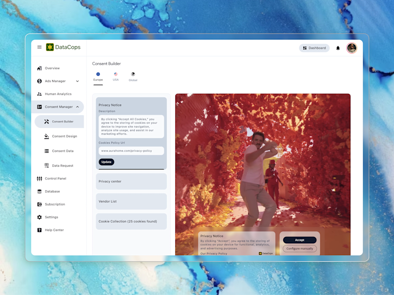 Cover image for  Effortless GDPR Compliance: A Visual Consent Banner UI