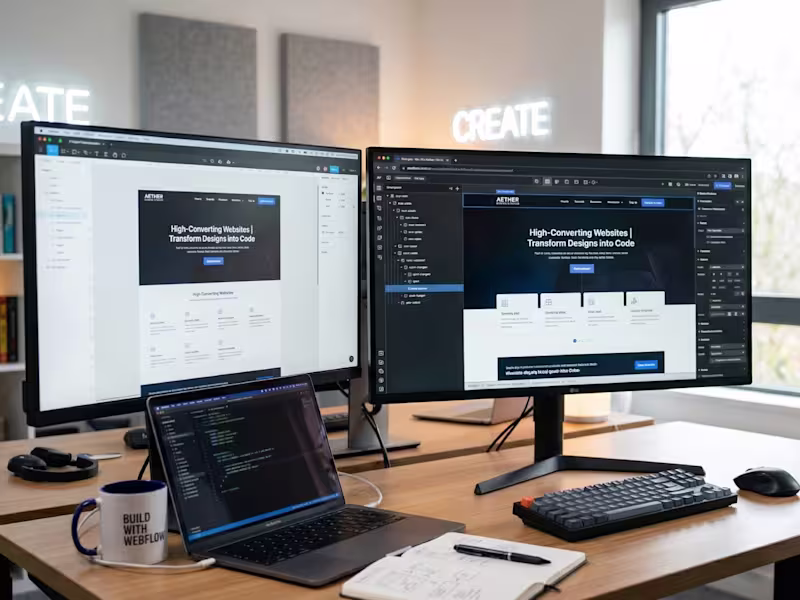 Cover image for High-Converting Webflow Website Development
