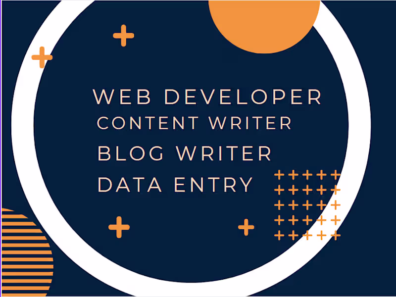 Cover image for Content writer