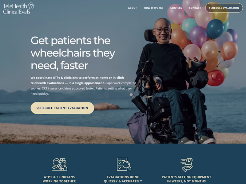 Cover image for Telehealth Evals | Getting patients wheelchairs fast