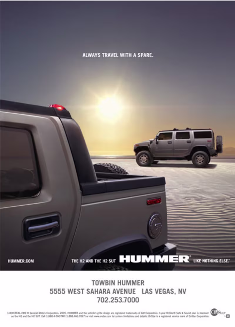 Cover image for Hummer Ad and Concept on Behance