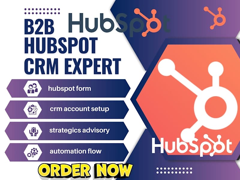 Cover image for  implement setup integrate hubspot CRM for your business sales