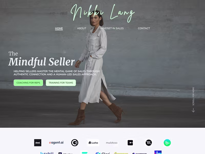 Cover image for Mindset-Driven Website Launch for Nikki Lang