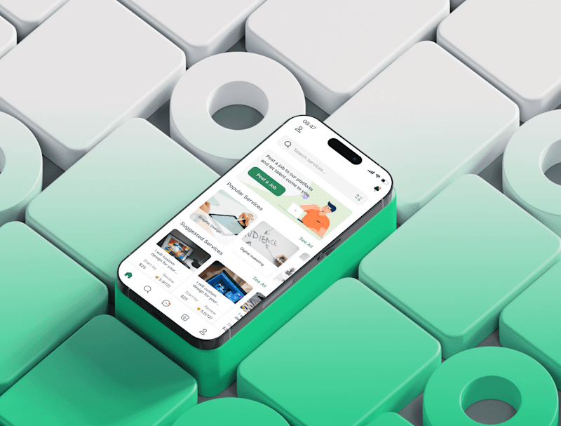 Cover image for Freelance Marketplace: Hire Talent On The Go 