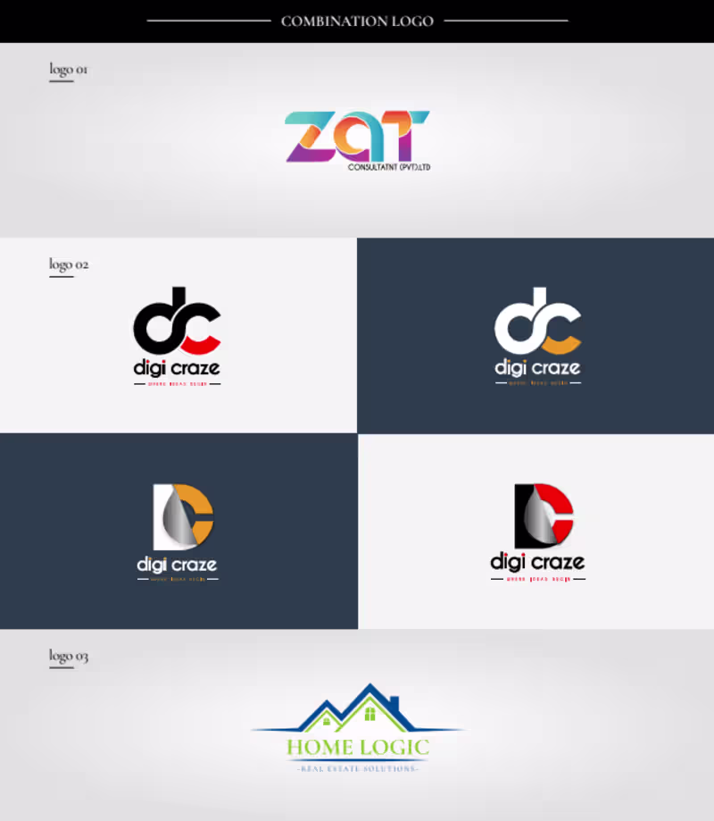 Cover image for Logo + Brand Identity for modern startups (Figma + AI ready)