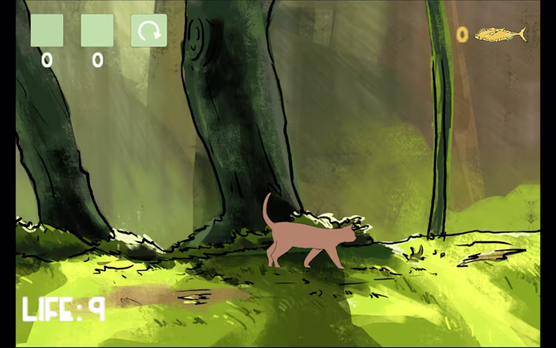 Cover image for game illustration and development