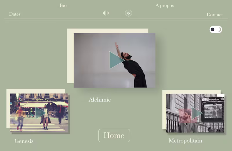 Cover image for Showcase and Booking System website