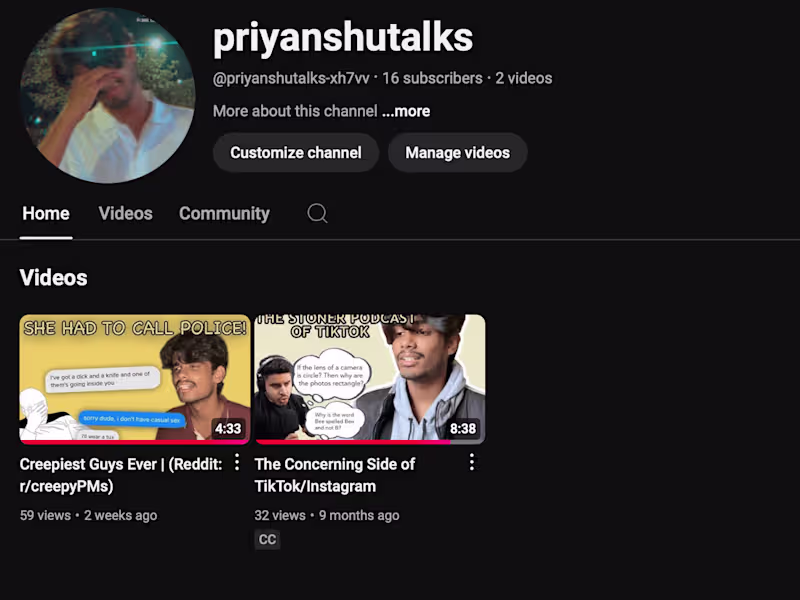 Cover image for Short Video Editing (Reels, TikToks, Shorts)