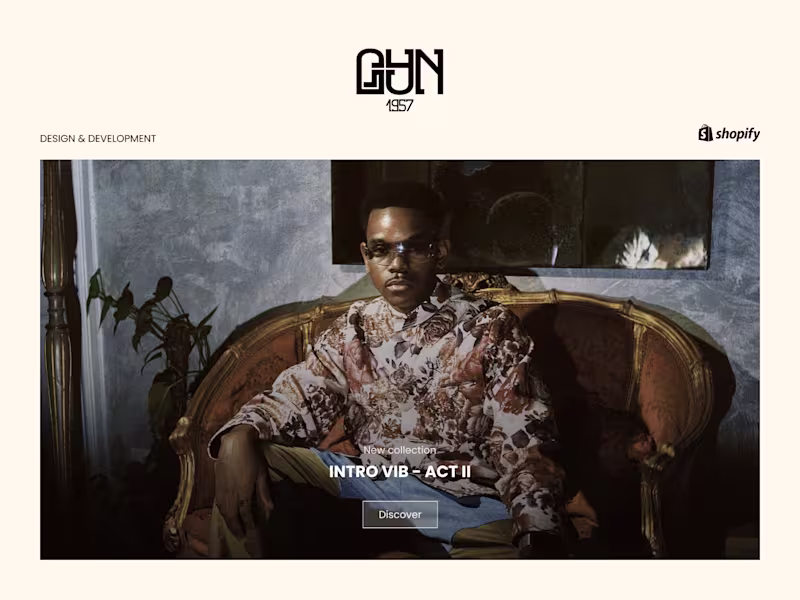 Cover image for GYN 1957 eCommerce Website Development