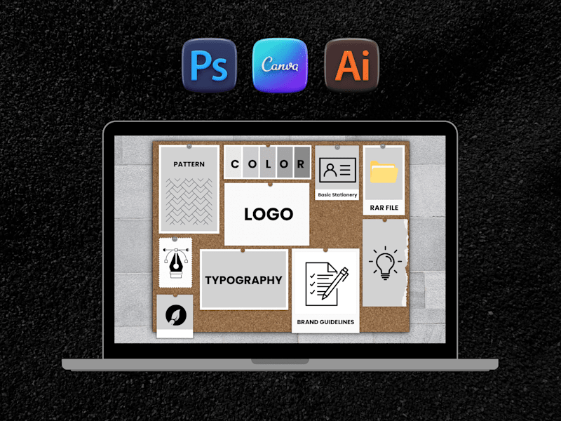 Cover image for Complete Brand Kit: Logos, Colors & Visual Identity