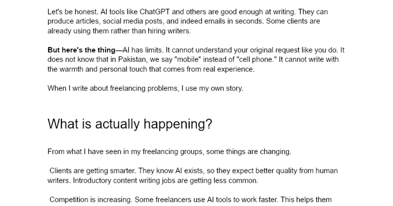 Cover image for Will AI Replace Freelancers? A Practical Guide for Creators