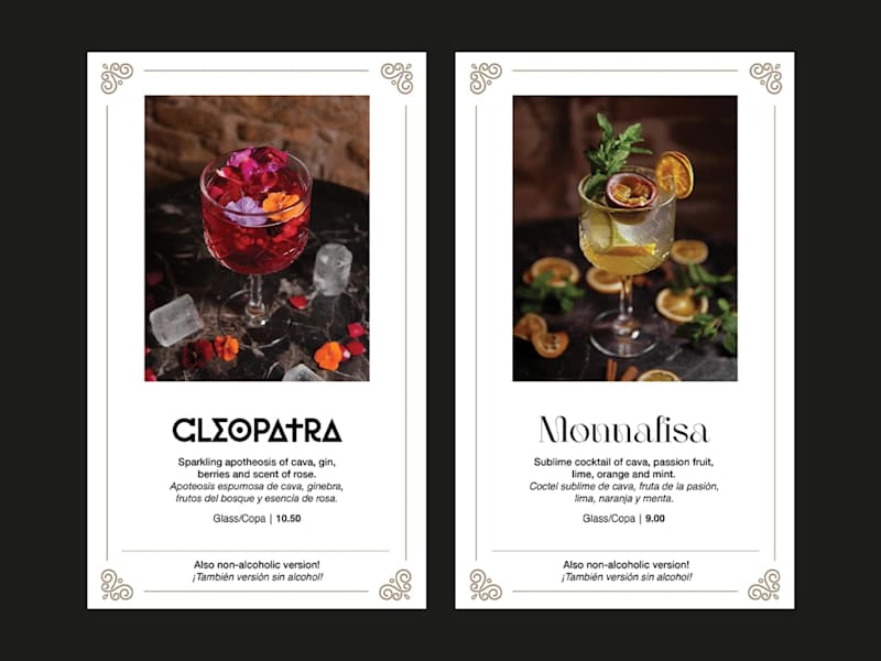 Cover image for Redefining Vegan Dining | Sangria Bar Menu Design