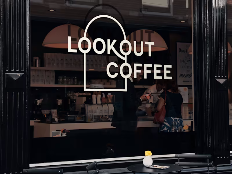 Cover image for Brand & Web for Lookout Coffee