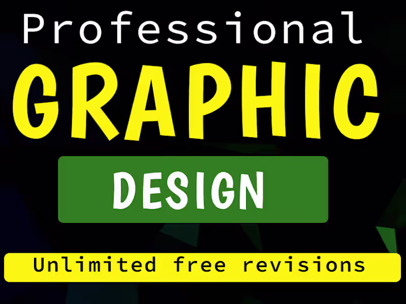 Cover image for I design eye catching flyer, poster and logo for you