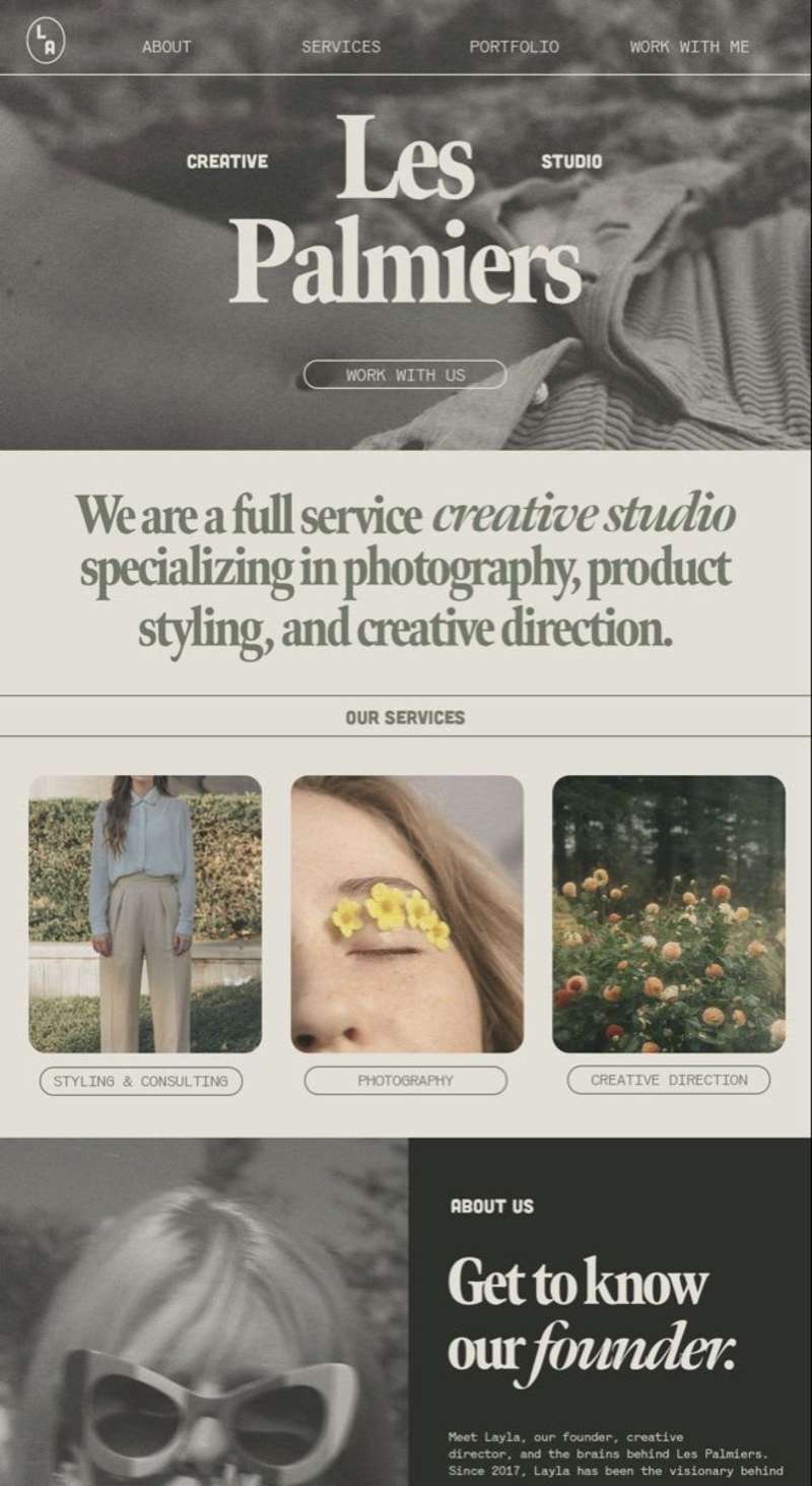 Cover image for Photography Agency Website ✨