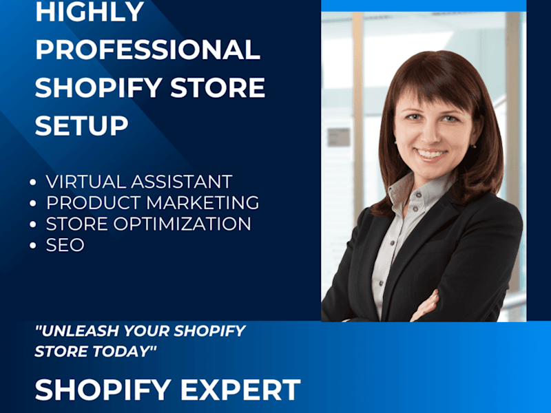 Cover image for I will redesign Shopify website or store 