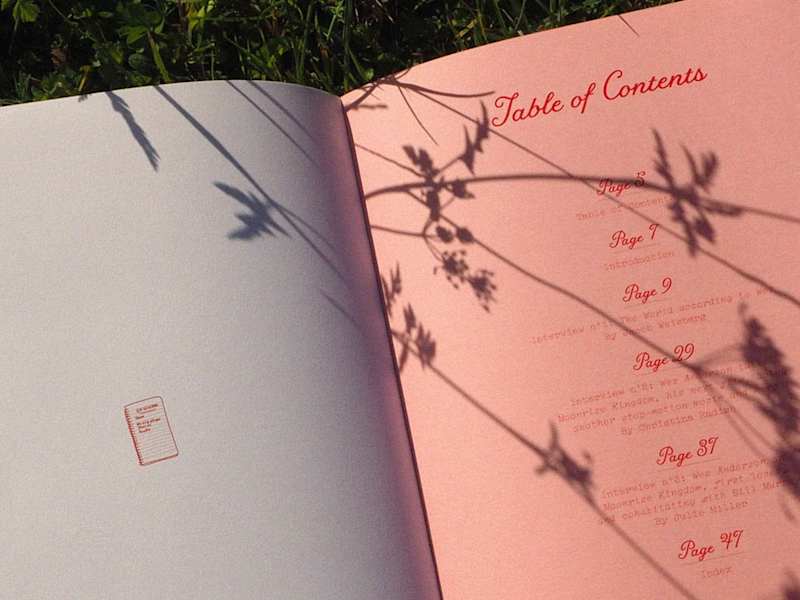 Cover image for Wes Anderson inspired Editorial Book