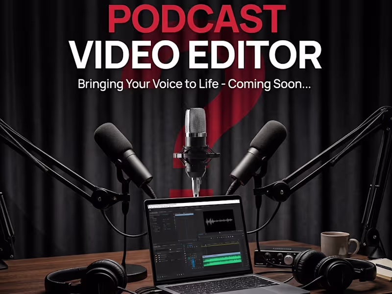 Cover image for I will professionally edit your Podcast video  