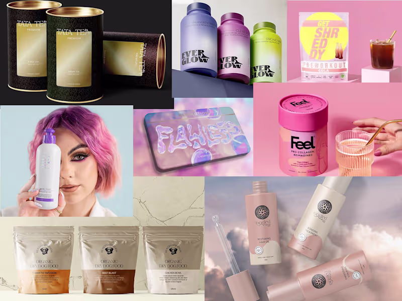 Cover image for Stunning & Unique Packaging Design that drive sales