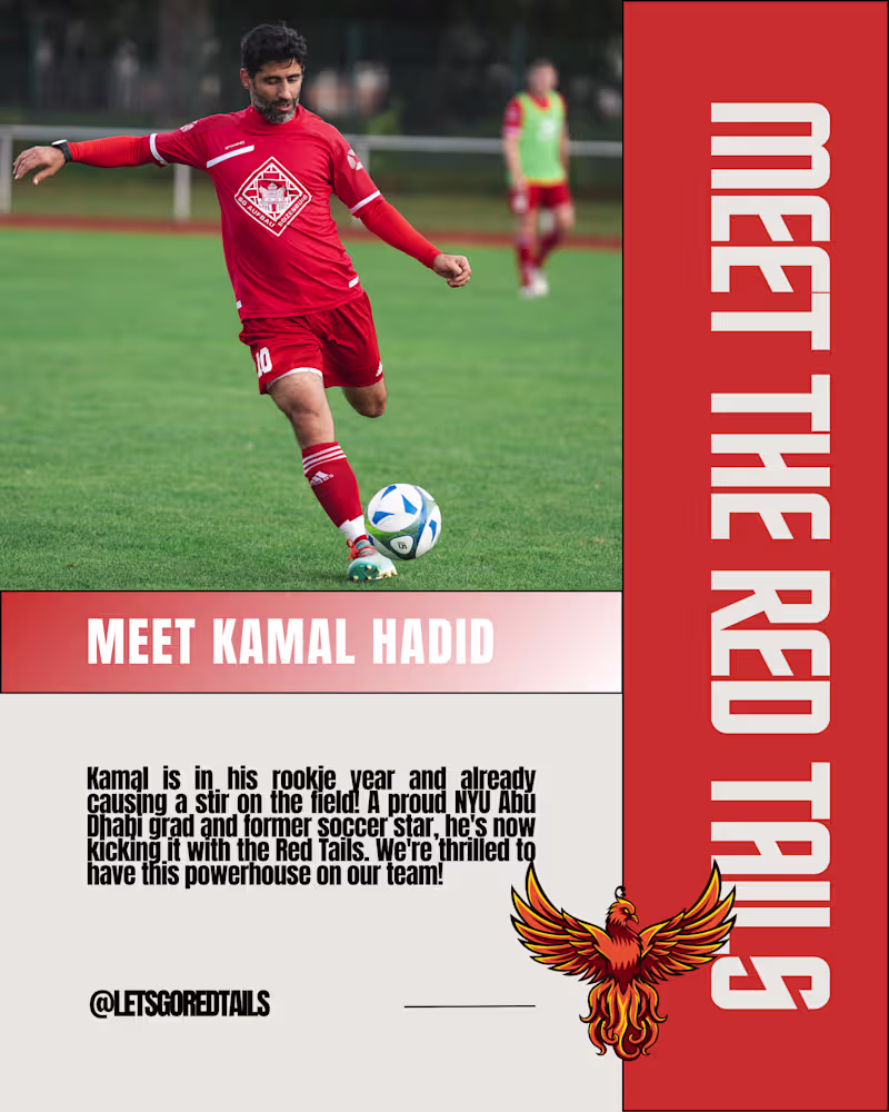 Cover image for Red Tails Soccer Club: Marketing Concept + Fan Engagement Plan
