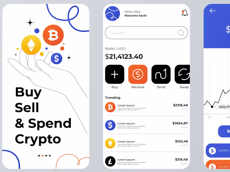 Cover image for Dapp Development and Crypto Exchange Platform, Wallet Solutions
