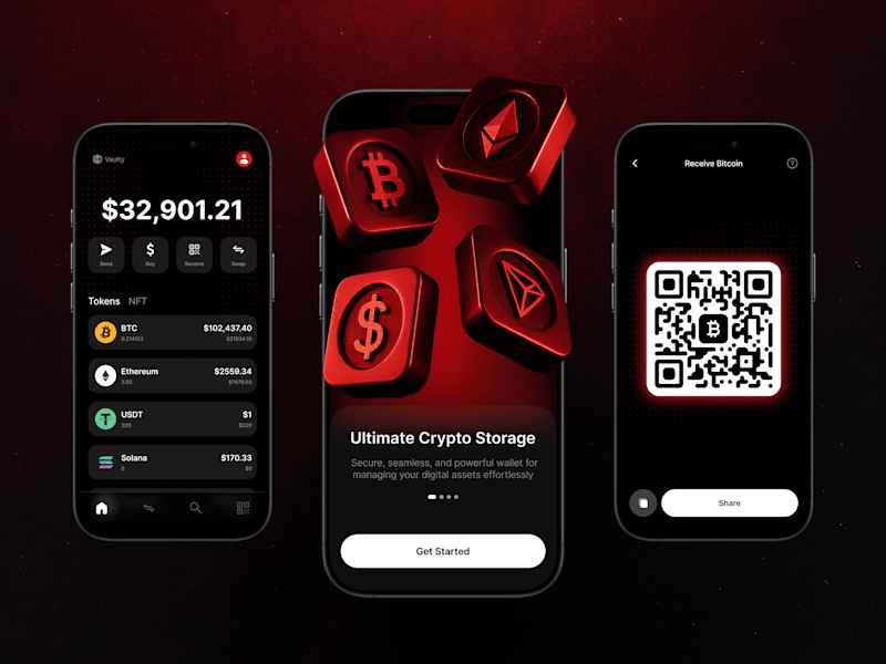 Cover image for Mobile Crypto App Design