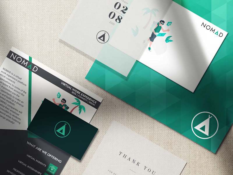 Cover image for NOMAD: Logo & Brand Identity Design