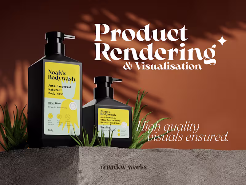 Cover image for 3D Product Rendering