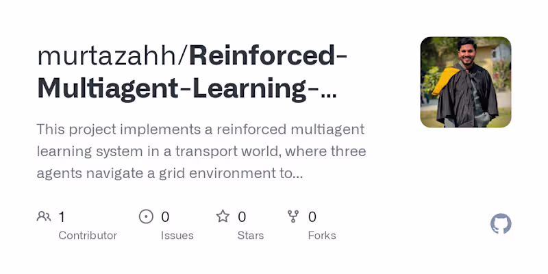 Cover image for Reinforced Multiagent Learning System in a Transport World