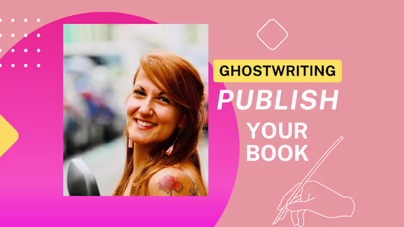 Cover image for Ghostwriting Service